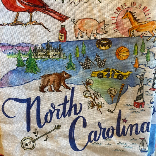 North Carolina Hand Towel