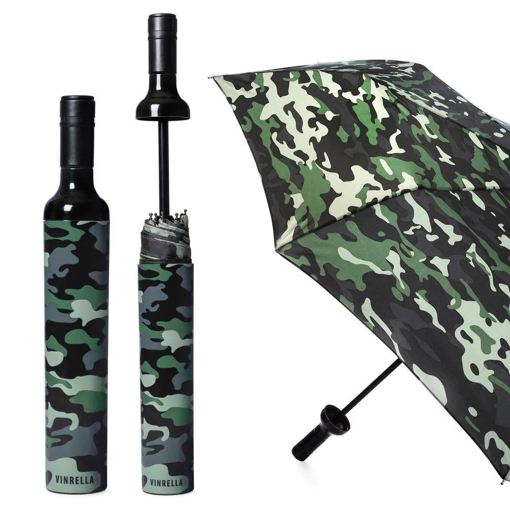 Vinrella Bottle Umbrella- Camo