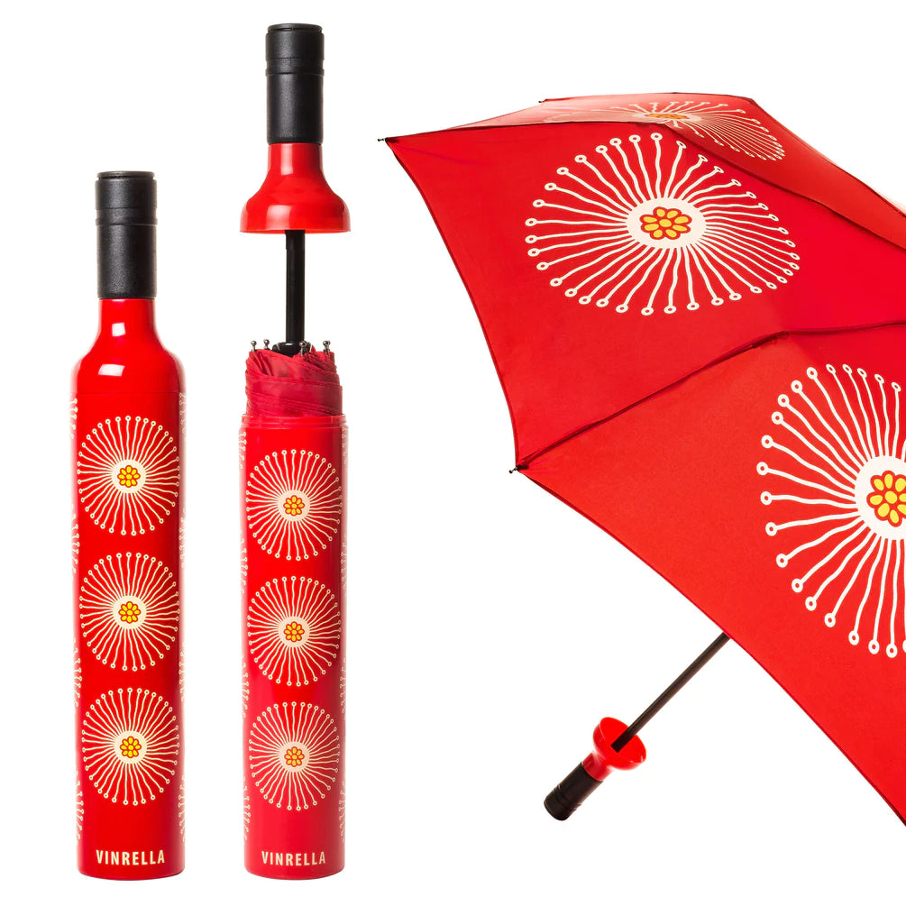 Vinrella Bottle Umbrella- Flora