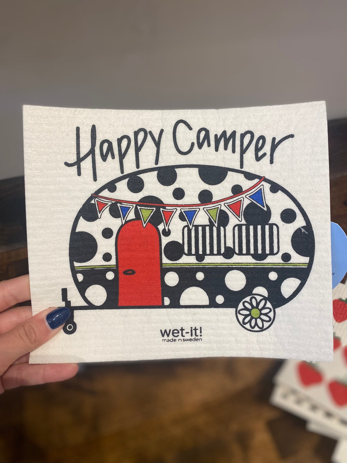 Wet It Happy Camper