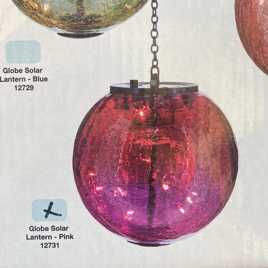 Globe Solar Lantern-Pink