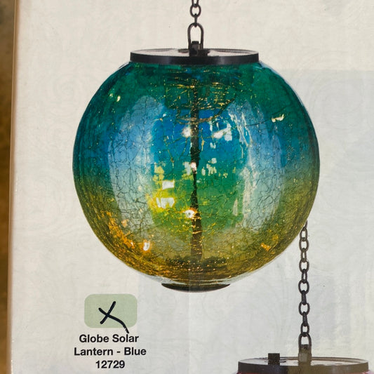 Globe Solar Lantern- Blue